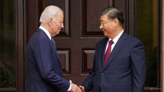 美中领导人时隔两年举行面对面会谈