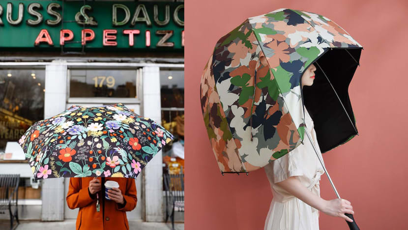 Non-Boring Umbrellas From $10 To Brighten Up Rainy Days, Including One Shaped Like A Helmet Non-Boring Umbrellas From $10 To Brighten Up Rainy Days, Including One Shaped Like A Helmet