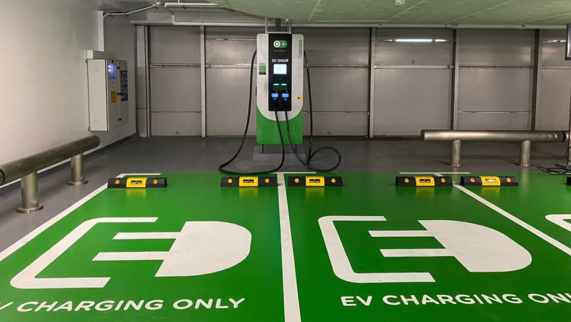 12 suburban malls, including Waterway Point and Northpoint City, to have electric vehicle charging points from Sept