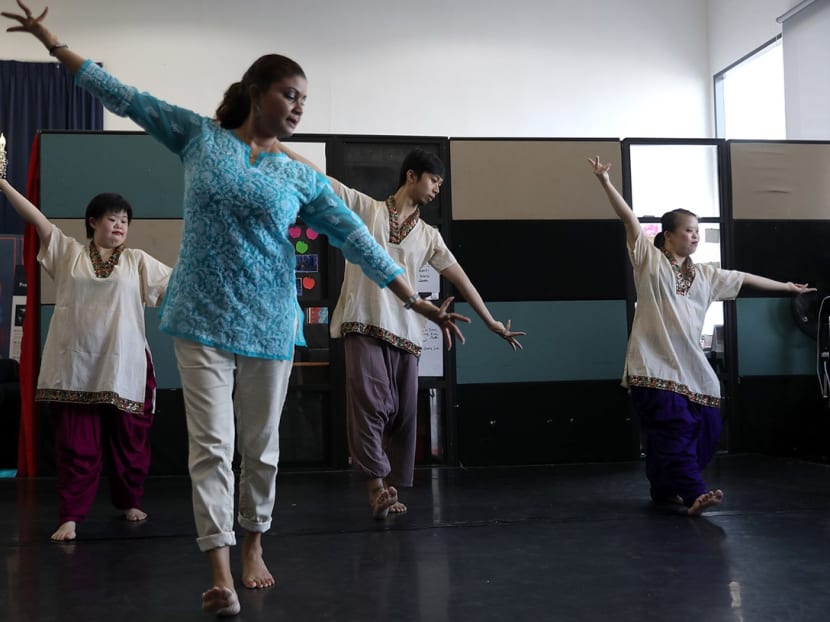 Diverse Abilities Dance Collective having a rehearsal on Jan 29, 2021.