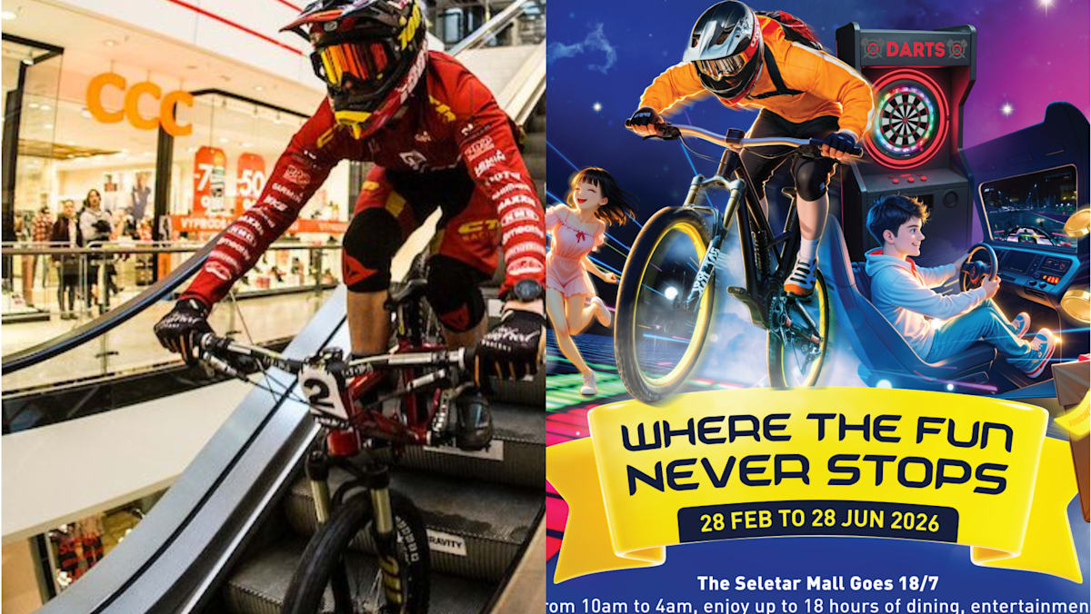 The Seletar Mall extends hours until 4am from February to June, launches overnight cycling challenge