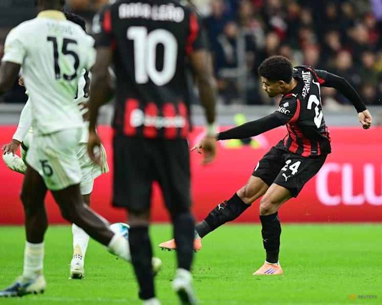 Late Athekame strike spares Milan from Pisa upset