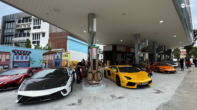 新油站开幕邀超跑车队助兴 捐逾万元予肾脏透析基金等组织