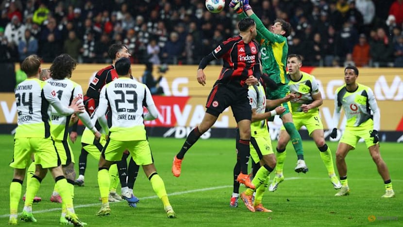 Dortmund twice waste lead but grab last-gasp equaliser for 3-3 draw at Frankfurt