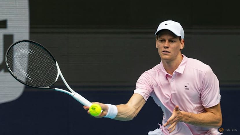 Sinner beats Lehecka in rain-hit Miami final to capture 'Sunshine Double'