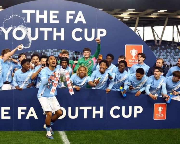 Late Heskey strike spurs Manchester City to victory in FA Youth Cup