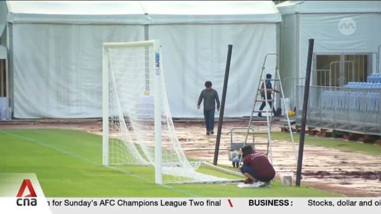 Upgrades underway at Bishan Stadium ahead of Sailors’ ACL2 final