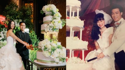 Inside Tay Ying's Wedding To Chef Wu Sihan At Orchard Hotel — The Same Venue Zheng Geping & Hong Huifang Tied The Knot 32 Years Ago