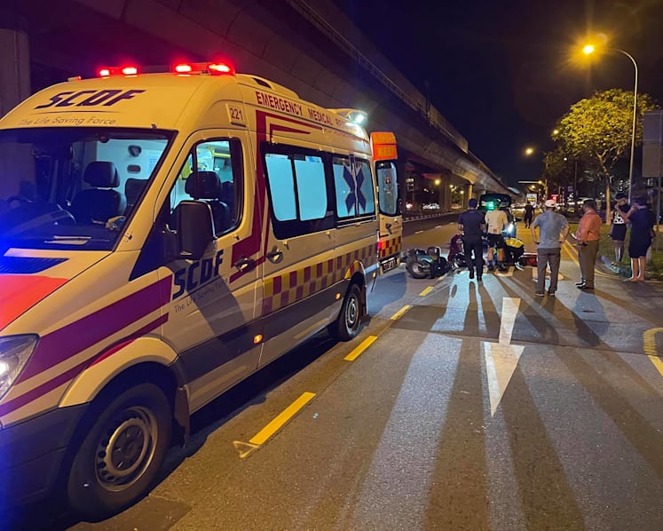 71-year-old motorcyclist dies in hit-and-run accident in Bedok