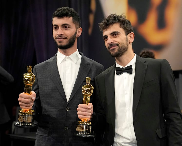 Oscar-winning Palestinian director Basel Adra says his home in West Bank raided by Israeli soldiers