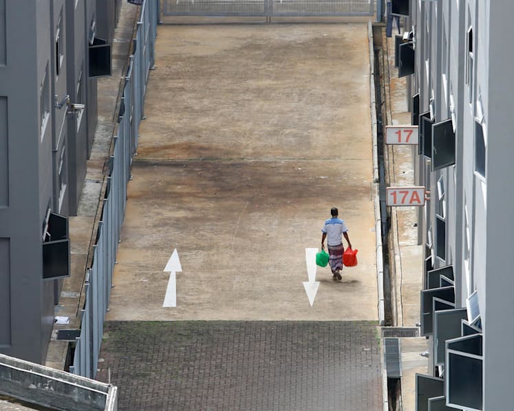 New programme rolled out at migrant worker dorms to educate staff, residents on infection prevention