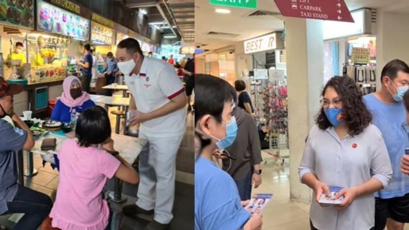 Calon PAP, WP kongsi rancangan & mesej untuk penduduk GRC Sengkang Calon PAP, WP kongsi rancangan & mesej untuk penduduk GRC Sengkang