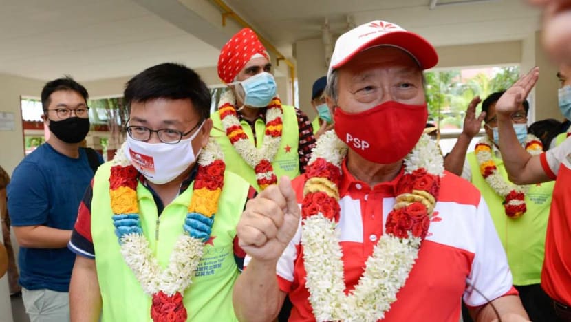 GE2020: PSP’s Tan Cheng Bock meets SDA’s Desmond Lim in Pasir Ris-Punggol GRC, calls him ‘a friend’