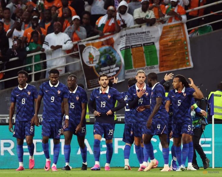France brush off Ivory Coast loss, call it timely World Cup reminder