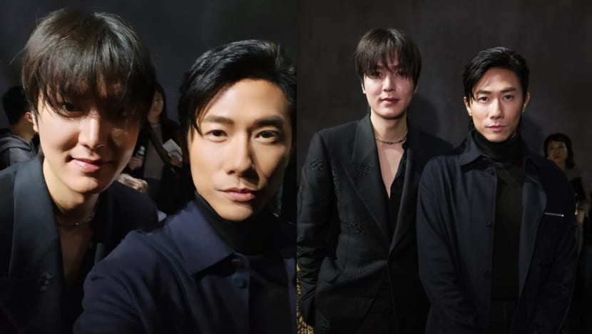 Desmond Tan Didn’t Realise How Tall Lee Min Ho Is Until He Met The Korean Actor At Milan Fashion Week