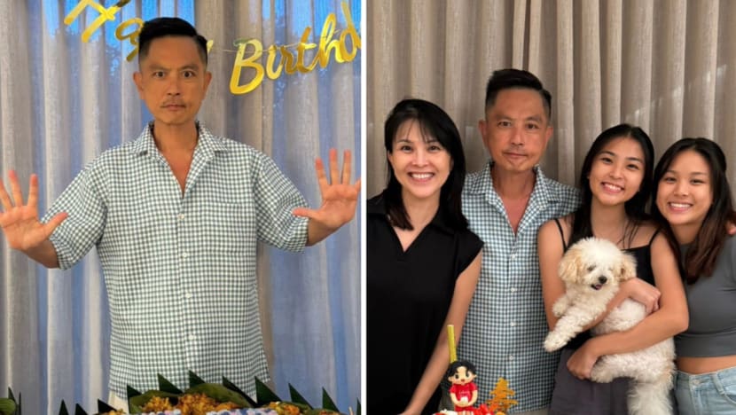 Chew Chor Meng Turns 55; His Wife Says The Best Gift She Has For Him "Is Not Prada Or Gucci But Words Of Affirmation"