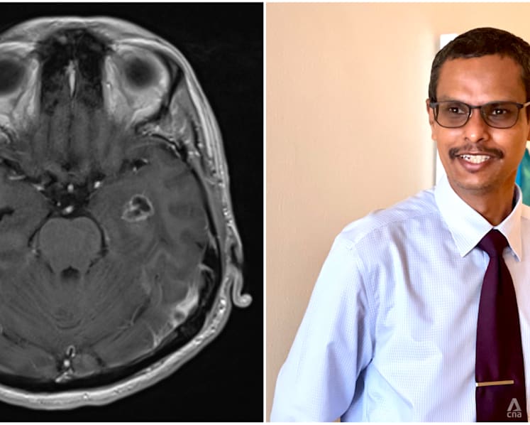 He became abusive to his wife and kids. A brain tumour could have been the cause