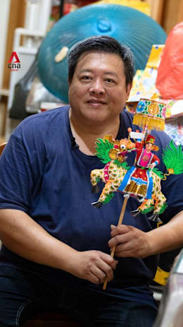 He taught himself traditional Teochew crafts as a boy. More than 40 years on, he's still learning