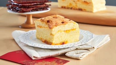 This Bak Kwa And Cheese Castella Cake Is The Ultimate Chinese New Year Goodie