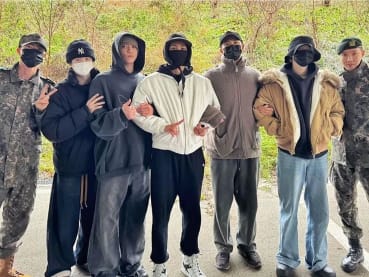 BTS fans asked to refrain from visiting RM, Jimin, V and Jungkook at military discharge