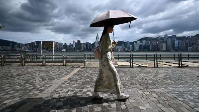 香港天文台发布八号热带气旋警告信号