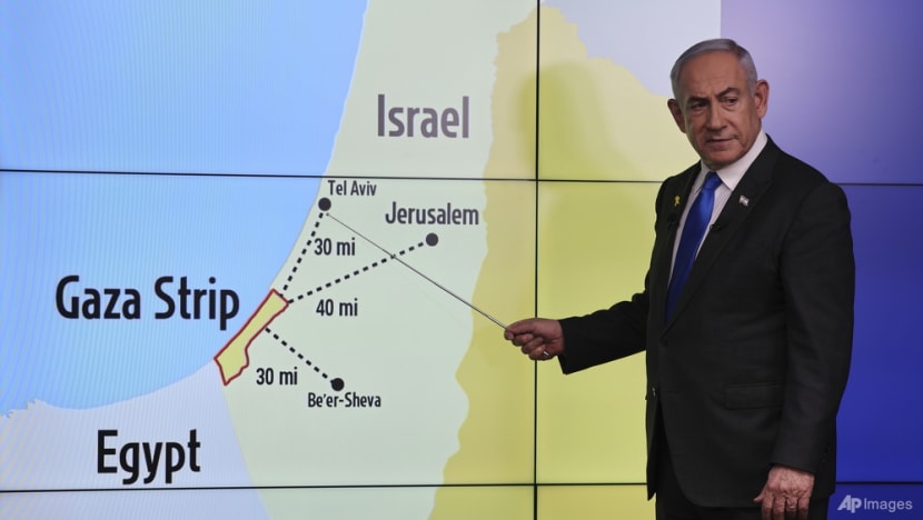 Netanyahu says Israel will not leave Gaza border corridor until it is secure Netanyahu says Israel will not leave Gaza border corridor until it is secure