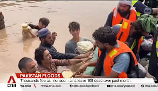 Pakistan floods displace thousands as monsoon death toll reaches 109