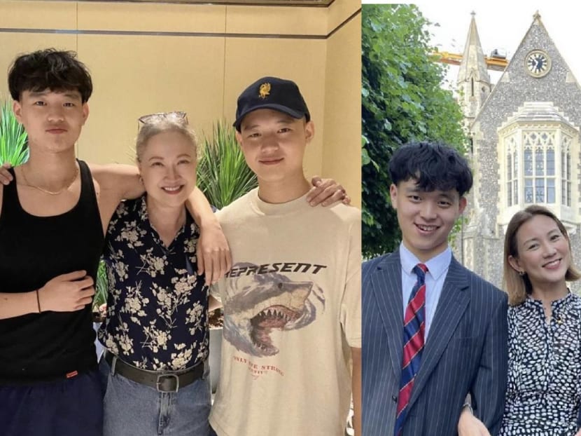 Ex-Mediacorp actress Ivy Lee&rsquo;s 18-year-old twin sons back in Singapore to serve NS