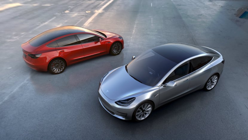 Tesla Motors taking orders from Singapore for its new Model 3