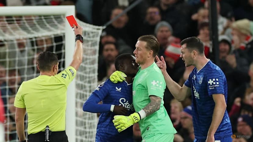Everton midfielder Gueye's red-card appeal for slap on teammate rejected