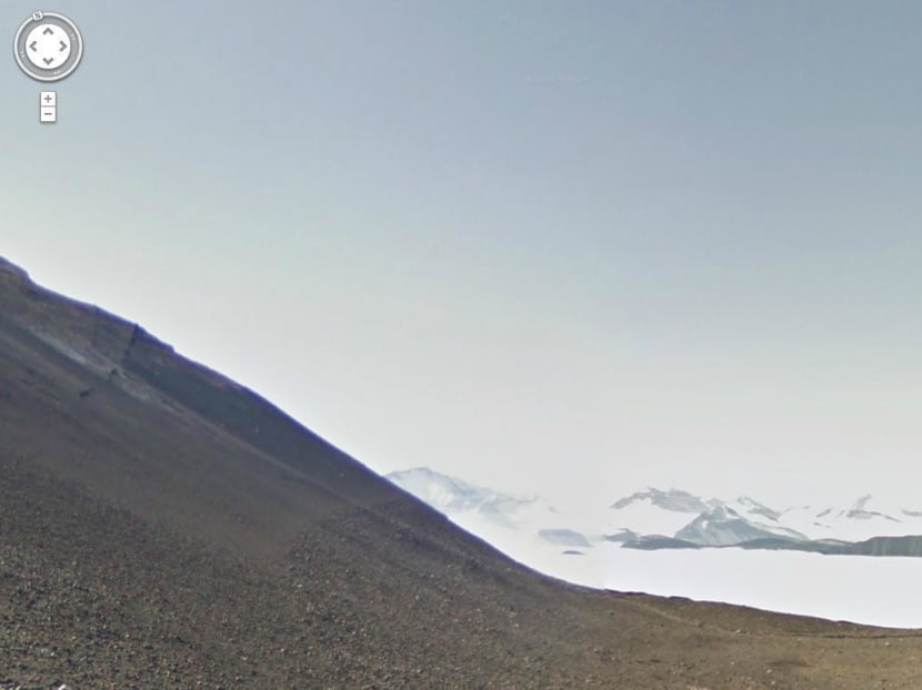 Google Street View goes to Antarctica