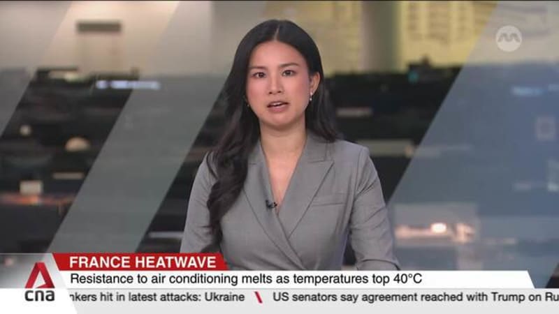 France turns to air-conditioning as temperatures top 40°C
