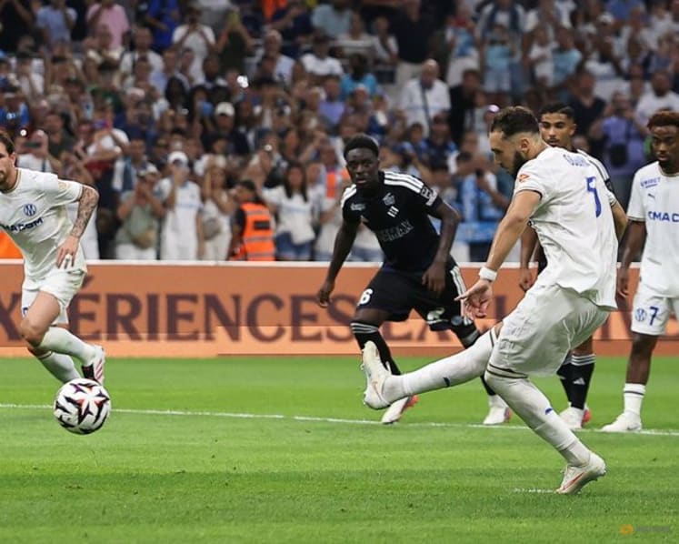 Marseille secure 4-0 win over Strasbourg as Ligue 1 gets under way
