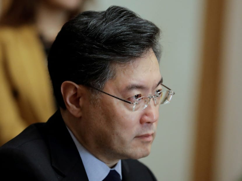 A file photograph of China's former foreign minister Qin Gang. 