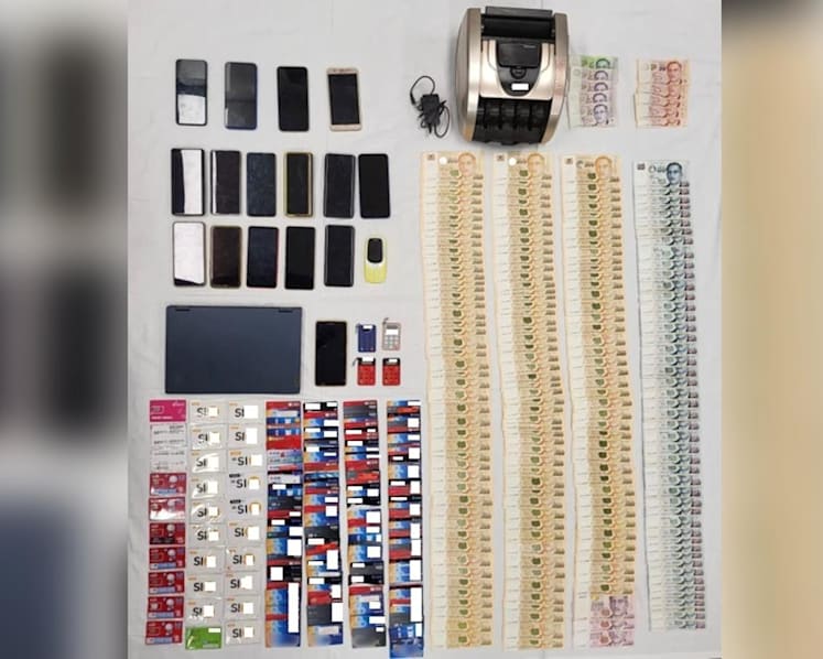 Six arrested for suspected involvement in money laundering activities