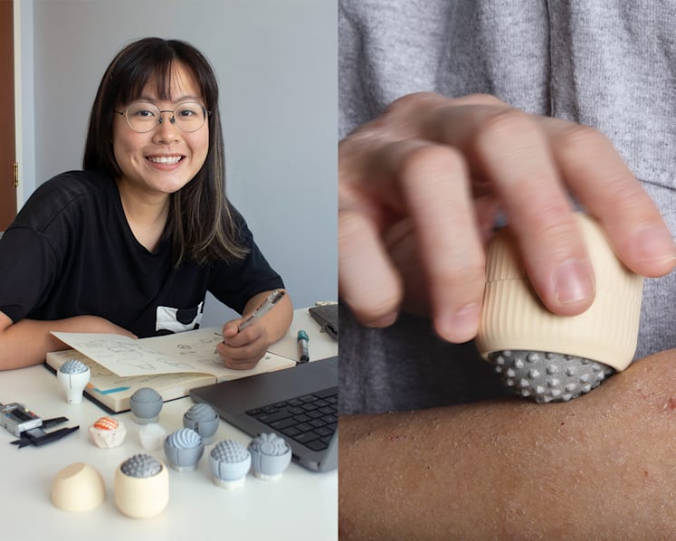 Meet the 23-year-old who invented a device to scratch that eczema itch without hurting your skin