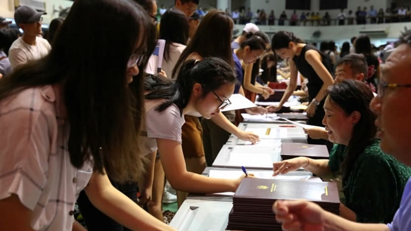 A-Level examination results to be released next Friday; students will receive slips in classroom