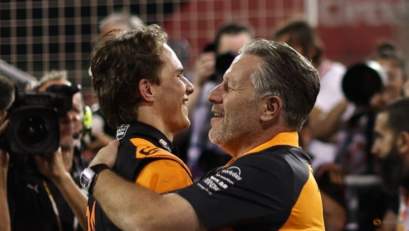 Piastri on pole in Bahrain for his 50th F1 start