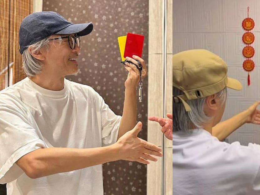 Stephen Chow, 61, receives hong bao from staff; netizens debate on whether he should be accepting them
