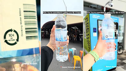 This S’porean Carried A Drink Bottle Around Australia For 9 Days So She Could Bring It Back To Get The 10-Cent Recycling Deposit
