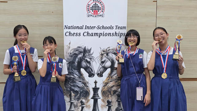 No CCA, no problem: How four Singapore schoolgirls with a love for chess teamed up to win at nationals