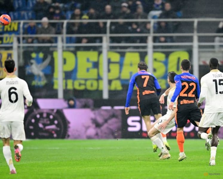 Inter fight back to beat Pisa 6-2 and maintain control in title race