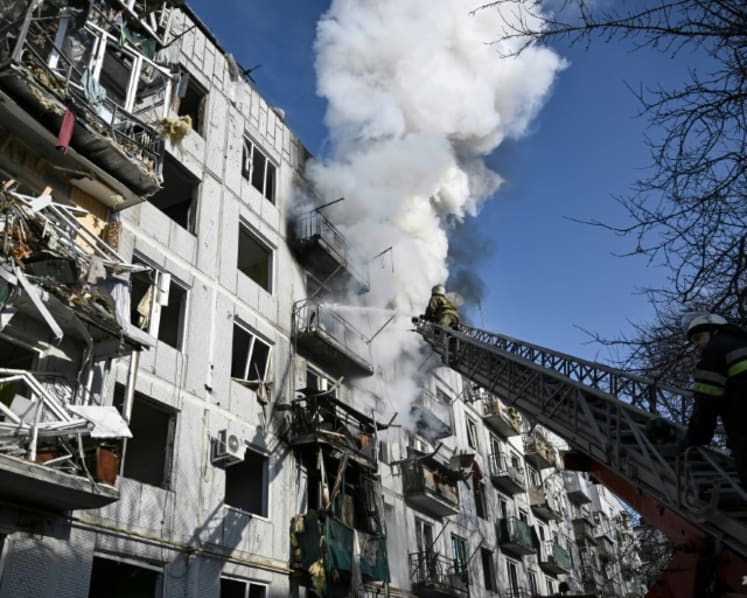 Ukraine conflict: Latest developments on second day of Russian invasion