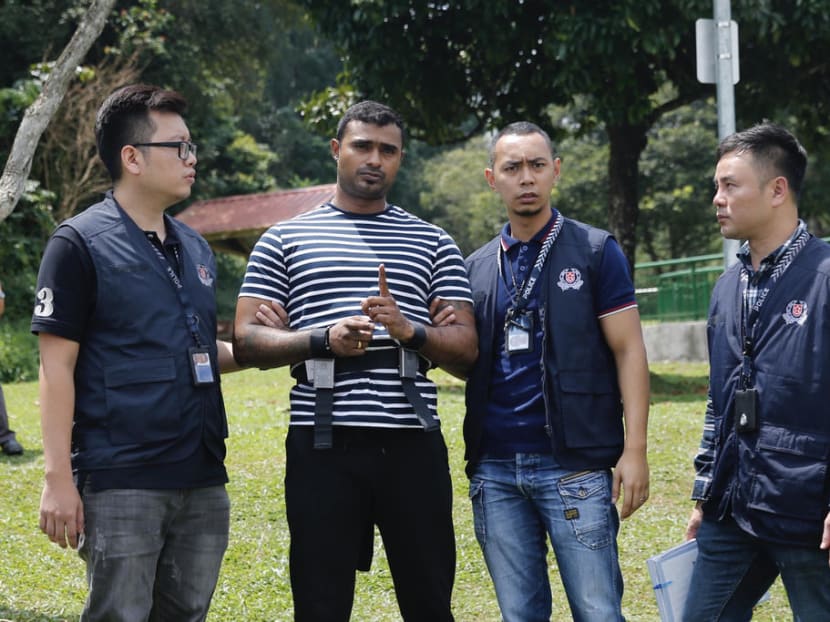 Arjun Retnavelu, 26, has been sentenced to eight years' corrective training, along with an extra 360 days in jail for reoffending while on remission. He was also given 24 strokes of the cane.