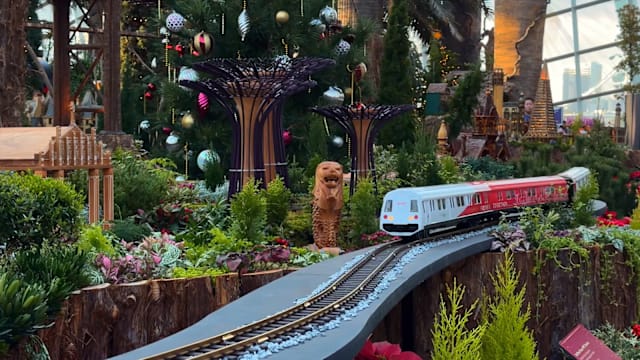 滨海湾花园圣诞列车之旅回归，还有Lego主题活动！