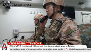 China fires rockets into waters off Taiwan on second day of military drills