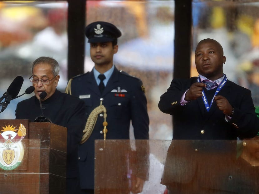 Mandela memorial sign-language interpreter called a ‘fake’