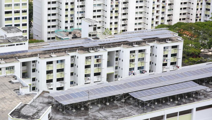 Solar panels to be installed at more than 1,000 HDB blocks and government sites, including schools Solar panels to be installed at more than 1,000 HDB blocks and government sites, including schools