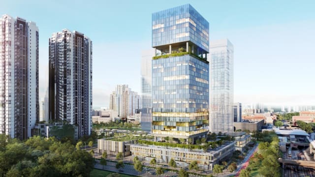 一些政府部门办事处或迁入碧山小型区域中心
