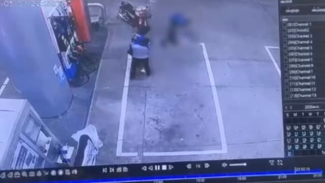 监控录像揭真相 泰国22岁女子疑遭被男友殴打后不治